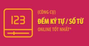 công cụ đếm từ online
