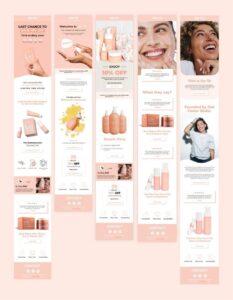 template email marketing