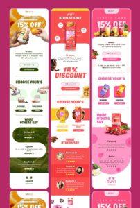 template email marketing