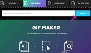 web tạo ảnh gif từ video