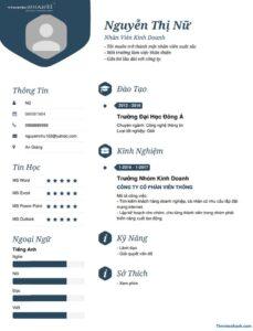 phần mềm tạo CV cá nhân hóa