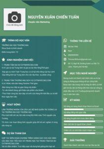phần mềm tạo CV tích hợp LinkedIn