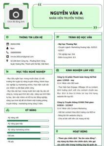 phần mềm tạo CV tích hợp LinkedIn