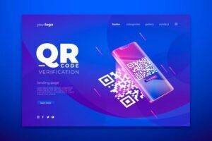 QR landing page