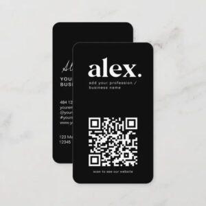 QR vCard