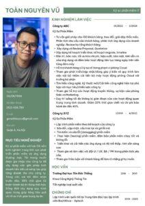 phần mềm tạo CV 2025