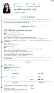 phần mềm tạo CV chuyên sâu