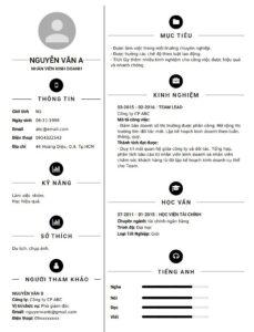 phần mềm tạo CV mobile