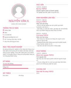 phần mềm tạo CV online chuyên nghiệp