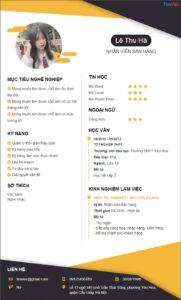 phần mềm tạo CV sáng tạo
